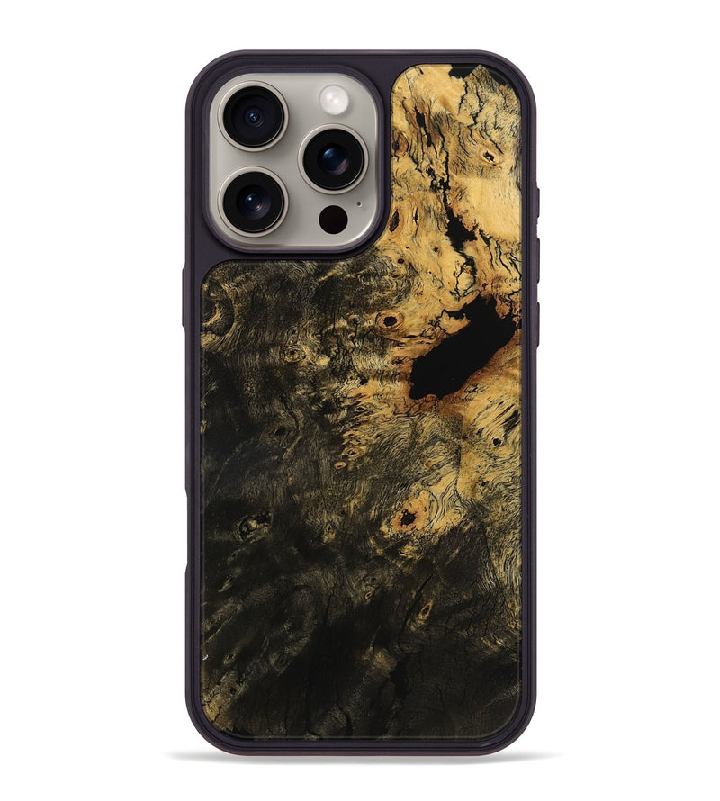 iPhone 16 Pro Max Wood Phone Case - Dick (Wood Burl, 767993)