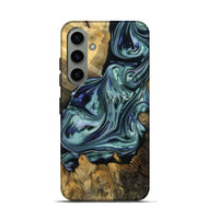 Galaxy S24 Wood Live Edge Phone Case - Deena (Purple, 768250)