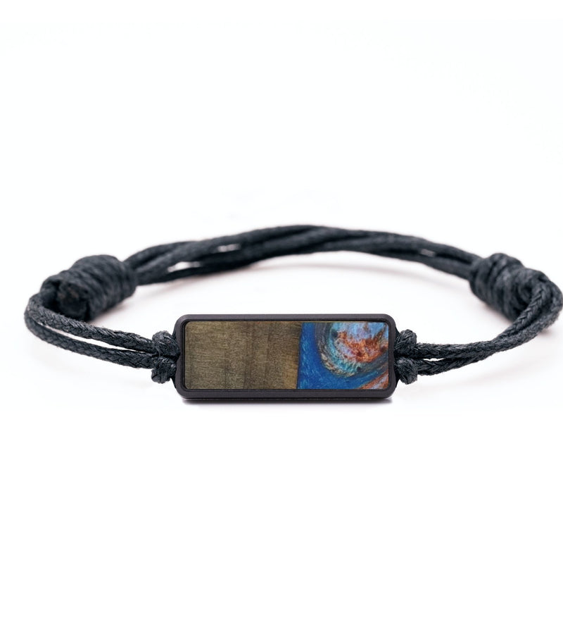 Classic Wood Bracelet - Vonda (Teal & Gold, 768322)