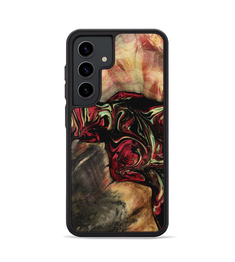 Galaxy S24 Wood Phone Case - Cher (Red, 768502)