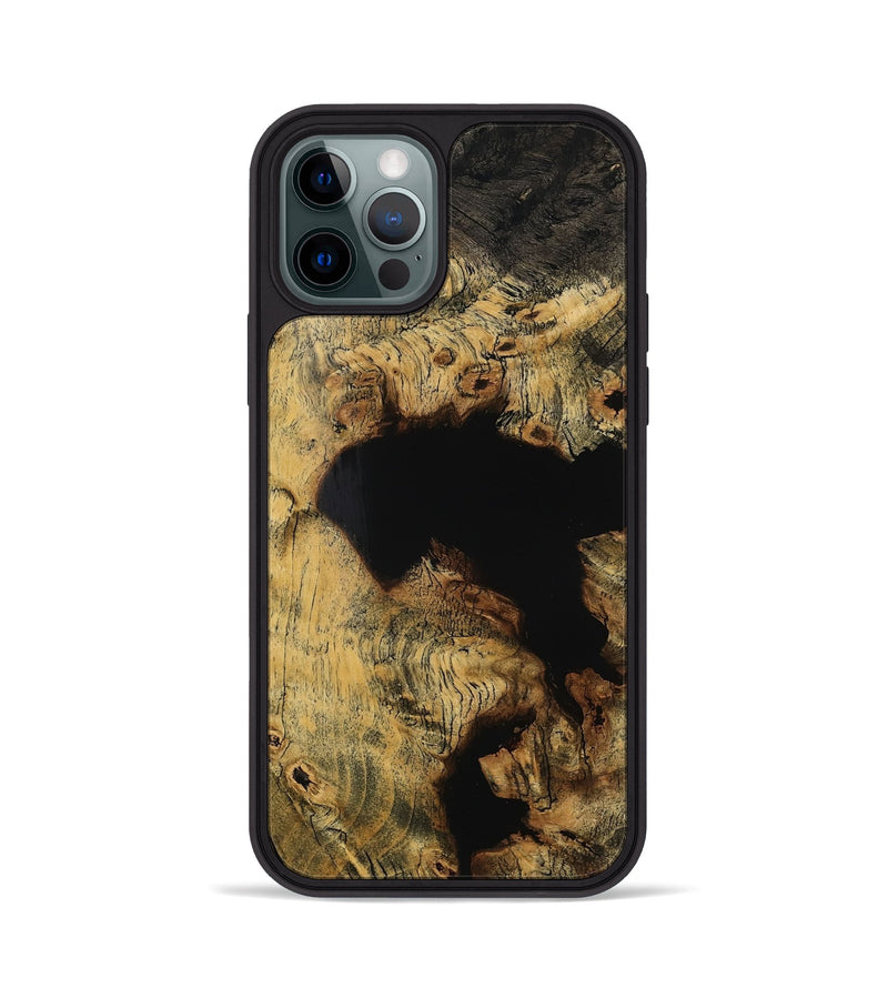 iPhone 12 Pro Wood Phone Case - Braxton (Wood Burl, 768556)