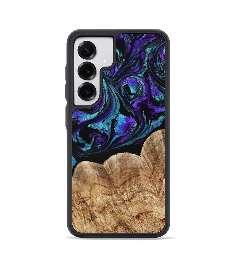 Galaxy S25 Wood Phone Case - Colson (Purple, 768577)