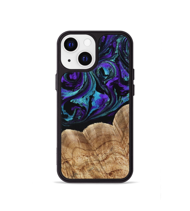 iPhone 13 mini Wood Phone Case - Colson (Purple, 768577)