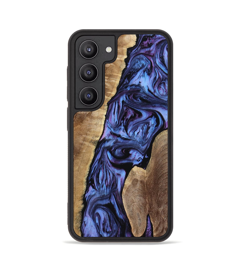Galaxy S23 Wood Phone Case - Kellie (Purple, 768881)