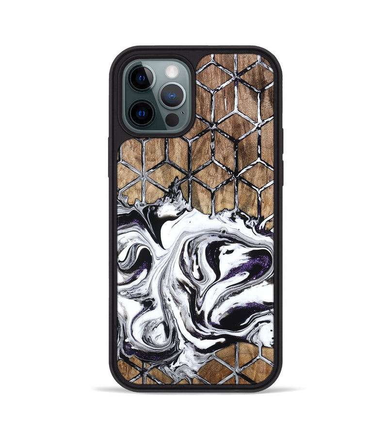 iPhone 12 Pro Wood Phone Case - Cason (Pattern, 769077)