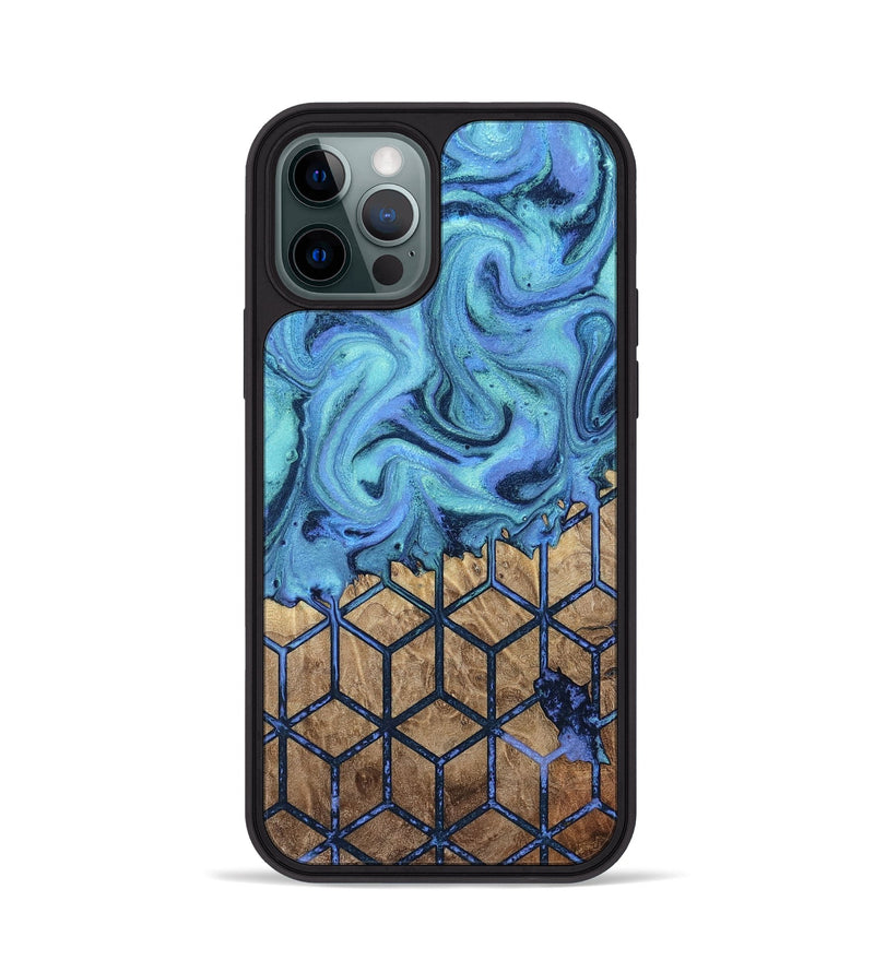 iPhone 12 Pro Wood Phone Case - Ana (Pattern, 769092)