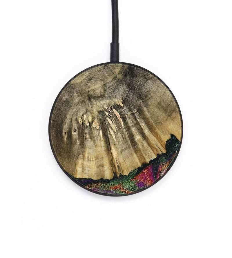 Circle Wood Wireless Charger - Kerry (Green, 769159)