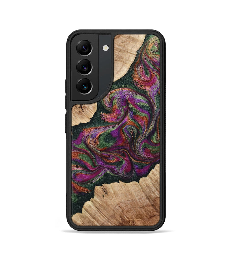 Galaxy S22 Wood Phone Case - Tonya (Green, 769163)