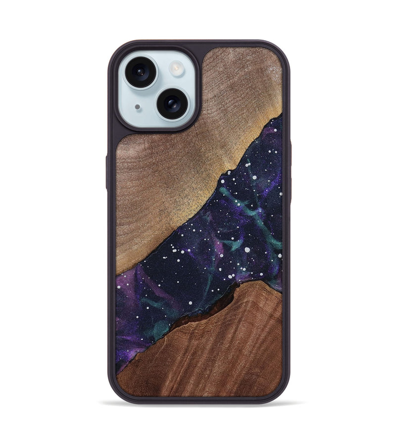 iPhone 15 Wood Phone Case - Jacque (Cosmos, 769172)