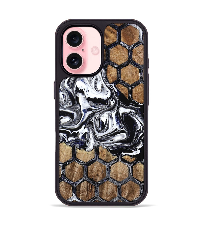 iPhone 16 Wood Phone Case - Cale (Pattern, 769188)