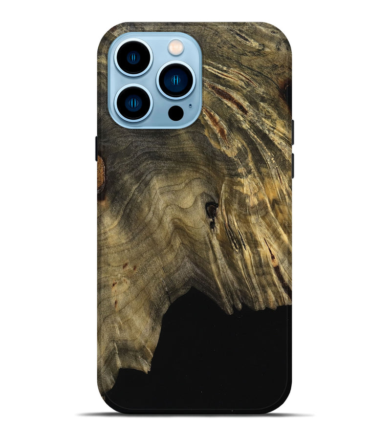 iPhone 14 Pro Max Wood Live Edge Phone Case - Ahmir (Wood Burl, 769240)