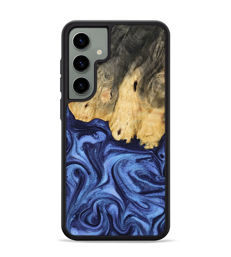 Galaxy S24 Plus Wood Phone Case - Martina (Blue, 769782)