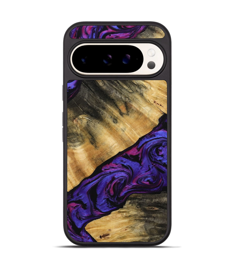 Pixel 9 Wood Phone Case - Ben (Purple, 769968)