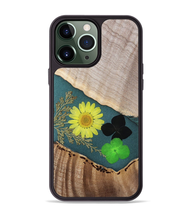 iPhone 13 Pro Max Wood Phone Case - Laci (Bloom, 770005)