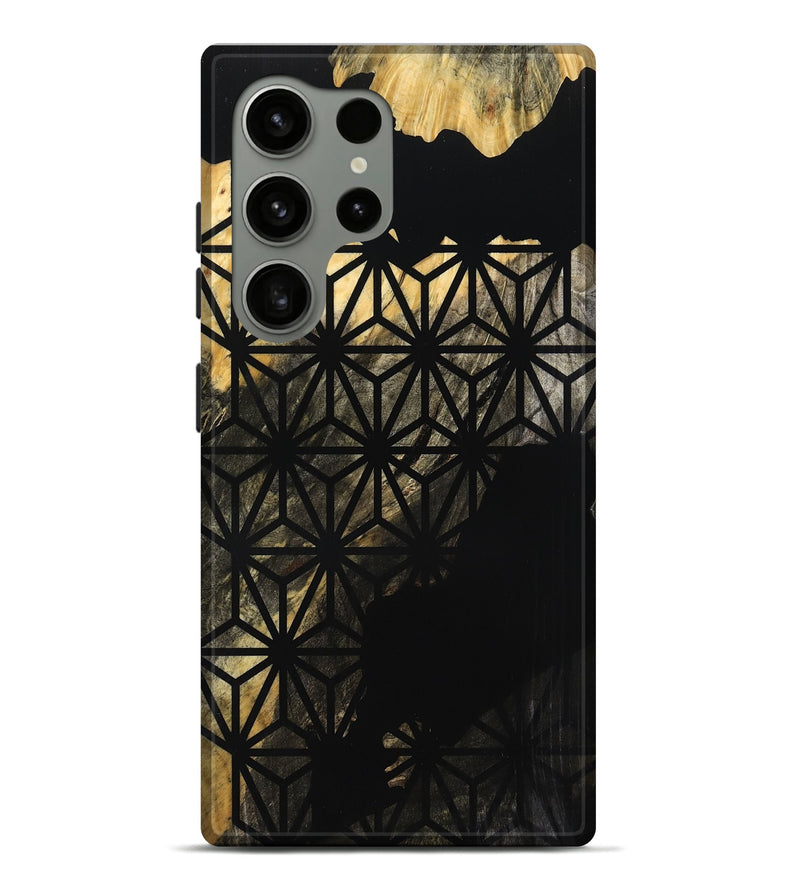 Galaxy S24 Ultra Wood Live Edge Phone Case - Rayan (Pattern, 770219)