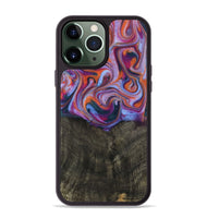 iPhone 13 Pro Max Wood Phone Case - Daniel (Blue, 770593)