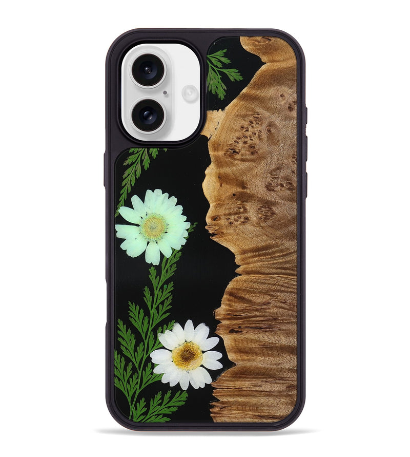 iPhone 16 Plus Wood Phone Case - Pierce (Bloom, 770849)