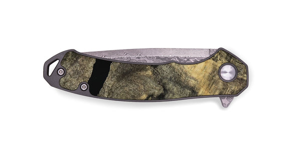 EDC Wood Pocket Knife - Alan (Wood Burl, 771243)