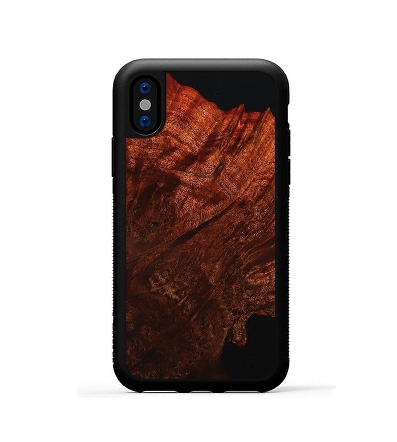 iPhone Xs Wood Phone Case - Debi (Wood Burl, 771248)