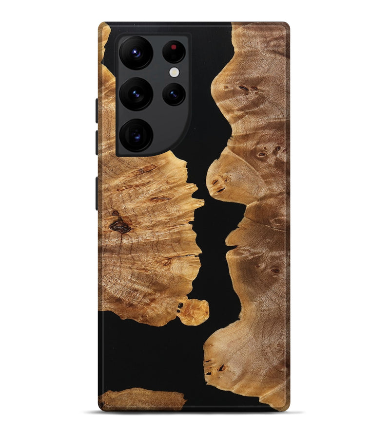 Galaxy S22 Ultra Wood Live Edge Phone Case - Lucie (Wood Burl, 771308)