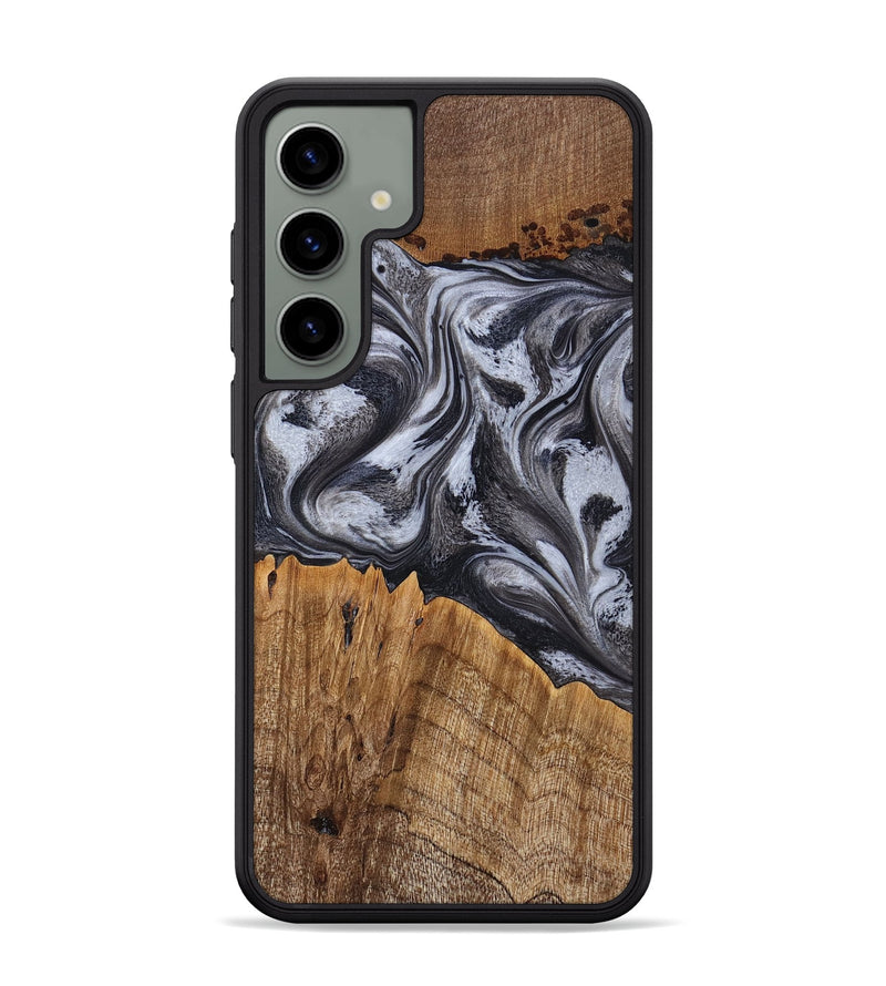 Galaxy S24 Plus Wood Phone Case - Austin (Black & White, 771579)