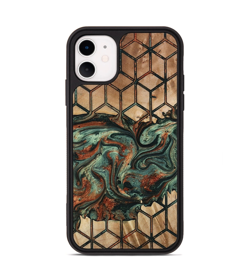 iPhone 11 Wood Phone Case - Katrina (Pattern, 772359)
