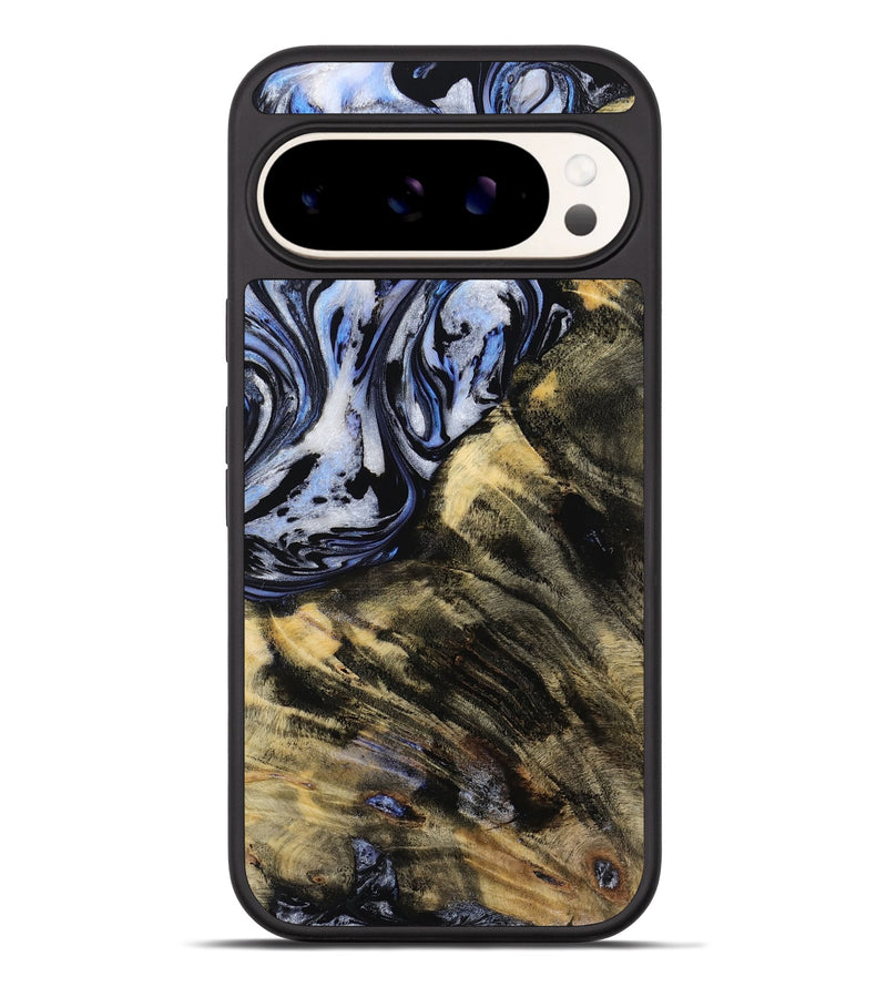Pixel 9 Pro XL Wood Phone Case - Declan (Black & White, 773636)
