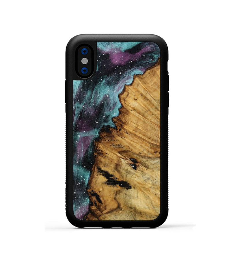 iPhone Xs Wood Phone Case - Chantel (Cosmos, 773655)