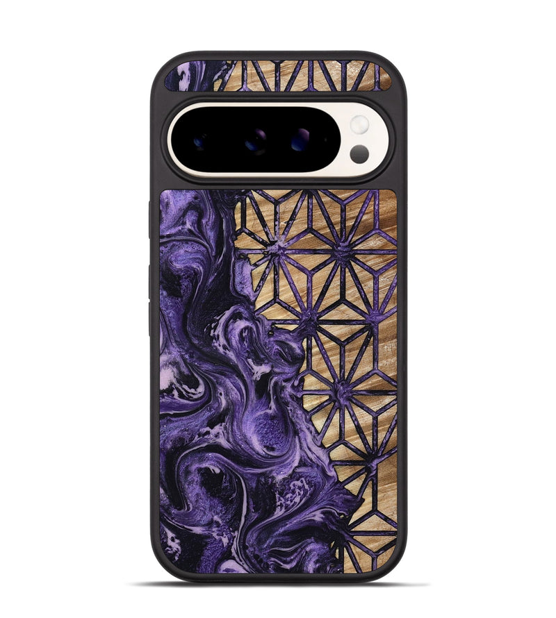 Pixel 9 Pro Wood Phone Case - Docia (Pattern, 775141)